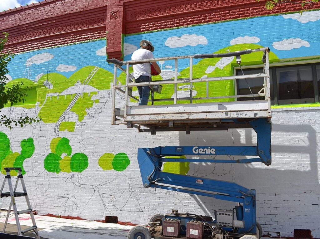 Improving Downtown Downtown Marceline, Missouri