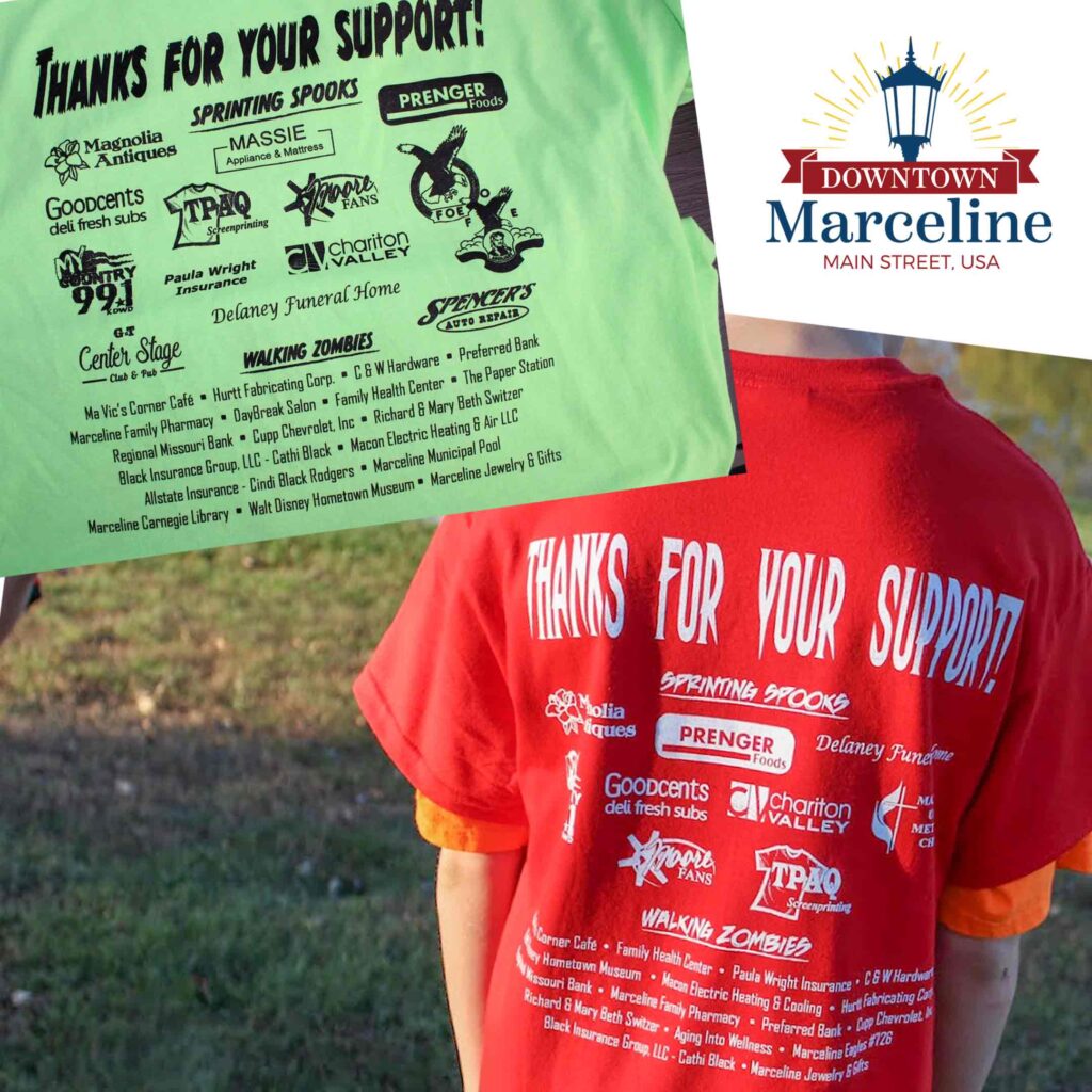 Downtown Marceline Trick or Trot Fun Run - Past Sponsors | DowntownMarceline.org