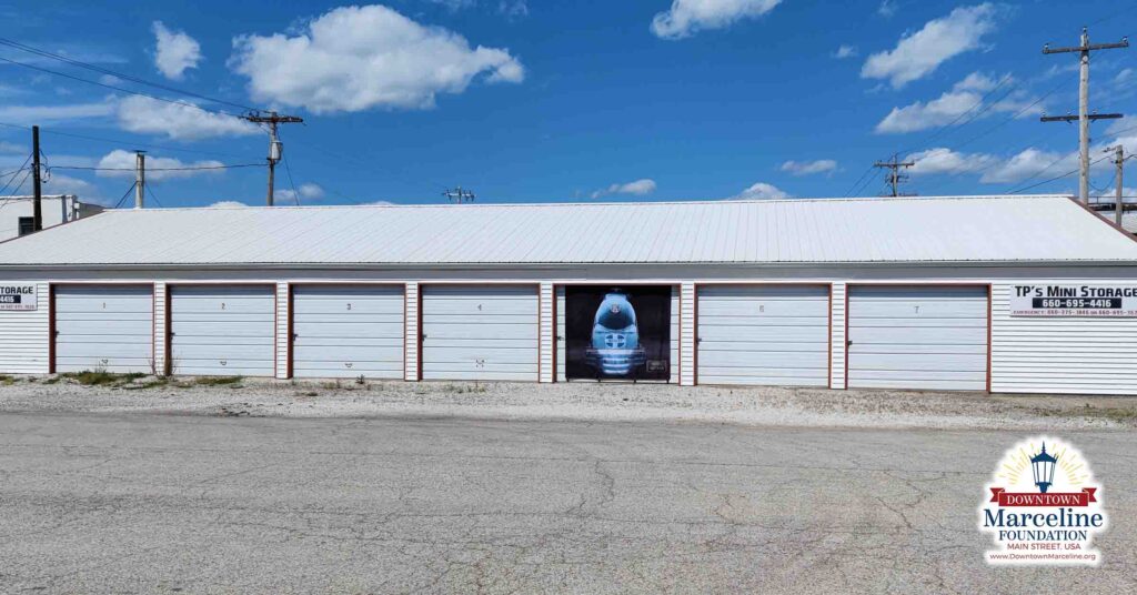 TP's Mini Storage Transforms into a Simulated Roundhouse | Downtown Marceline Foundation