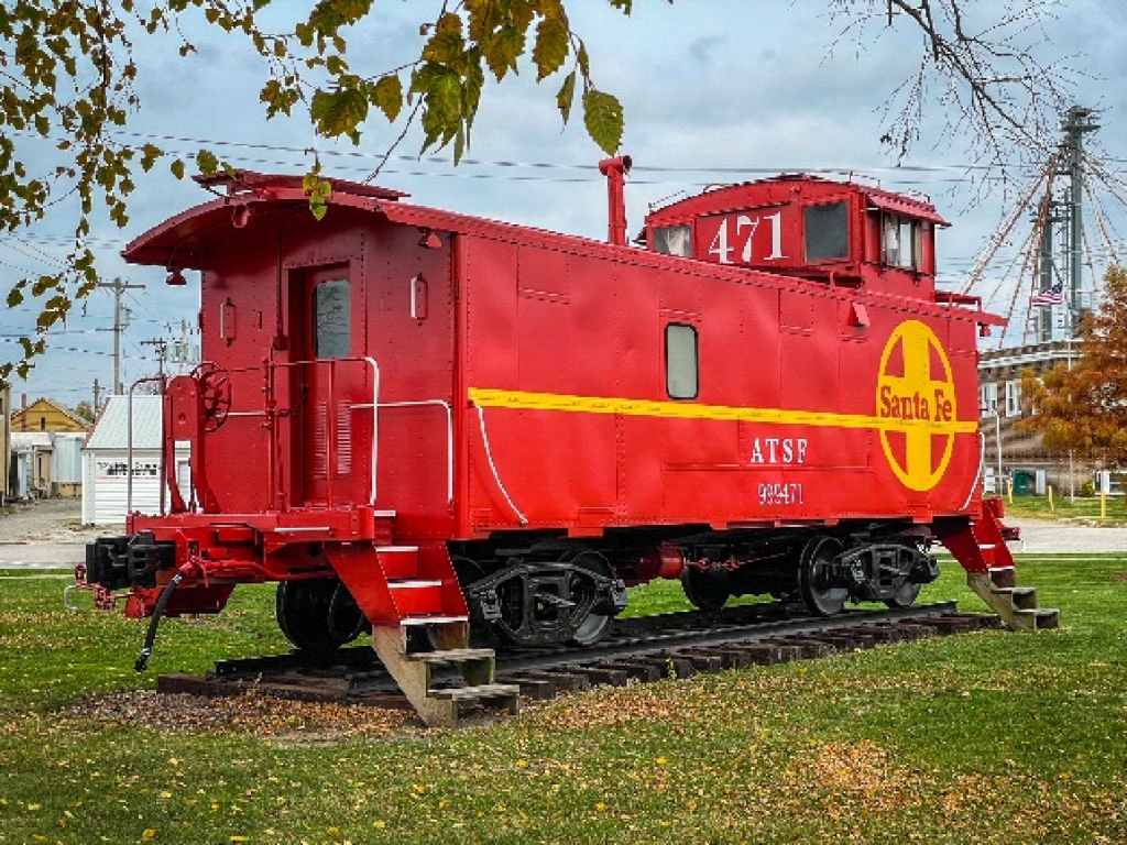 Santa Fe Caboose #471 | DowntownMarceline.org